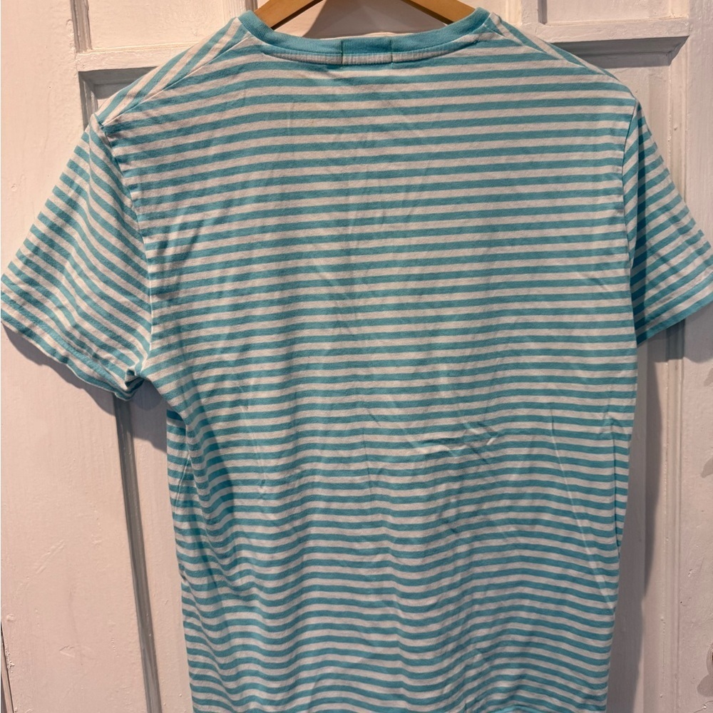Striped Blue and White T-Shirt